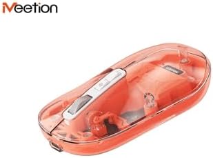 Alternative view of Meetion | BTM005 | Turuncu | Saydam Ofis Mouse | 2.4G Kablosuz + Çift Bluetooth | Sessiz Tıklama | 2400 DPI