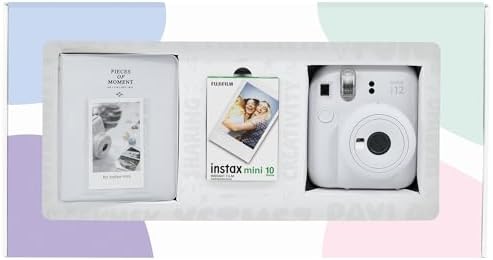 Alternative view of mini 12 Beyaz Fotoğraf Makinesi 10'lu Film ve PVC Albüm Bundle Box