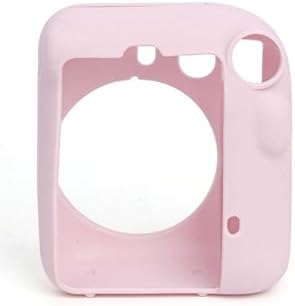 Alternative view of mini 12 Pembe Fotoğraf Makinesi-10'lu Film-Kıskaçlı Resim Standı ve Silikon Kılıf Seti