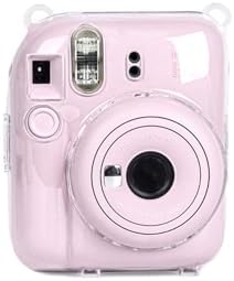 Alternative view of mini 12 Pembe Fotoğraf Makinesi-10'lu Film ve Şeffaf Kılıf Seti