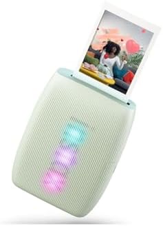 mini Link 3 Yeşil Akıllı Telefon Yazıcısı Beyaz Çanta ve 20'li mini Film