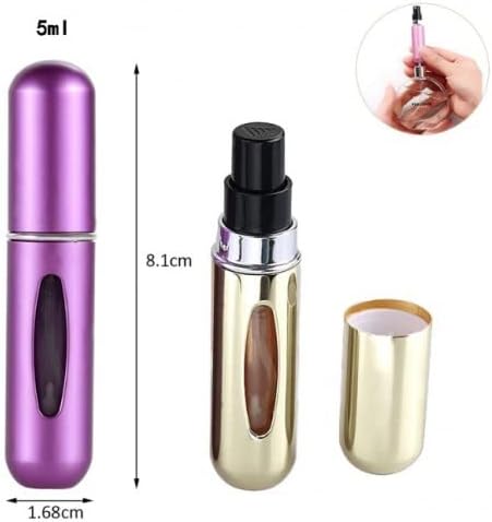 Alternative view of Doldurulabilir Parfüm Şişesi, Cep Boy Tekrar Doldurulabilir Parfüm Şişesi 5 Ml, Çanta Boy Taşınabilir Parfüm Dolum Şişesi Asorti
