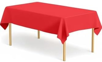 Alternative view of Plastik Kullan At Masa Örtüsü Kırmızı 137 * 270 cm