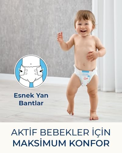 Alternative view of Bebek Bezi 7 Numara XX-Large (20-30 Kg) 72 Adet – Aylık Paket, Yüksek Emicilik