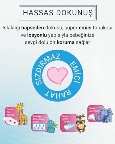 Alternative view of Bebek Bezi 7 Numara XX-Large (20-30 Kg) 32 Adet – Paket, Yüksek Emicilik