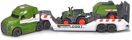 Alternative view of Dickie, 203735006, Fendt Çekici ve Traktörlü Araç Seti, 2'li Paket, Serbest Tekerlekli, Hareketli ve Açılabilir Parçalar, 9 Cm, 32 Cm