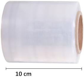 Alternative view of Palet Dilimli Streç 10 CM 17 Mic. 400Gr / 300mt. Şeffaf 2 Adet