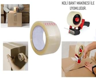 Alternative view of Hotmelt Koli Bandı - 2'li Paket, 1. Kalite, 45cm X 100Yrd