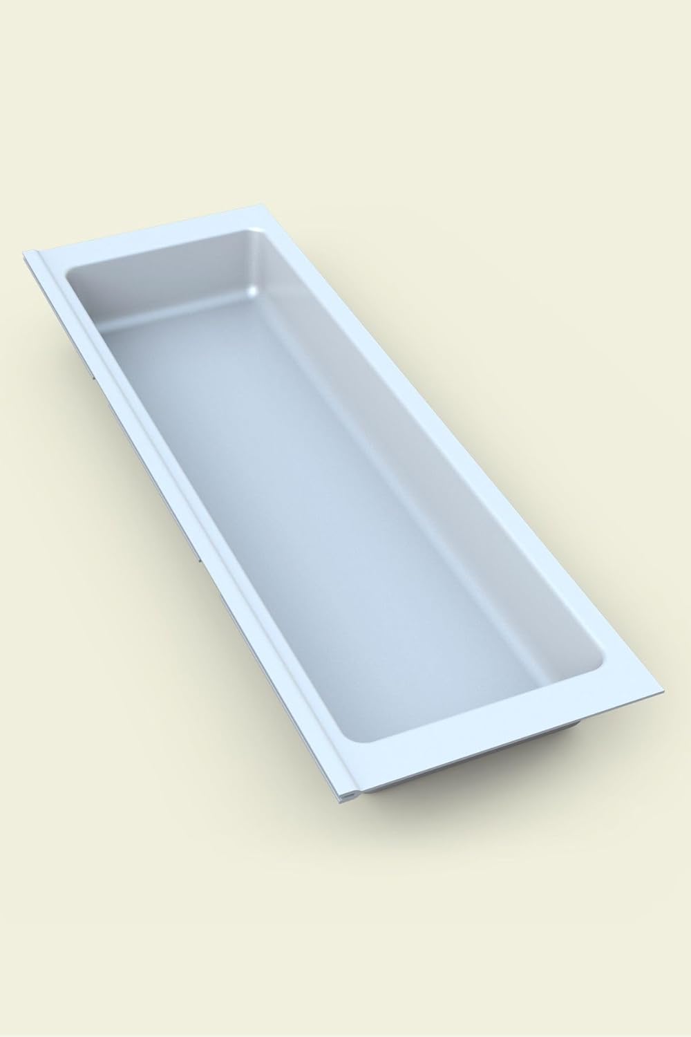Mutfak Çekmece Içi Tek Bölmeli Kepçelik-Kaşıklık Beyaz 16cmX48cm(Boydan 4cm Kesilebilir)