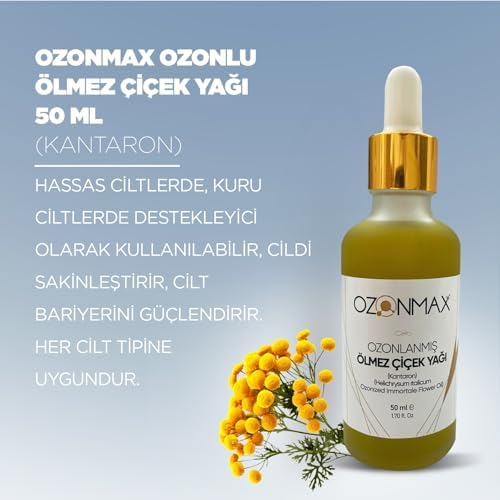 Alternative view of OZONLU ÖLMEZ ÇİÇEK YAĞI 50 ML (KANTARON)-Hassas ciltlerde, kuru ciltlerde destekleyici olarak kullanılabilir, Cildi sakinleştirir, Cilt bariyerini güçlendirir. Her cilt Tipine Uygundur.