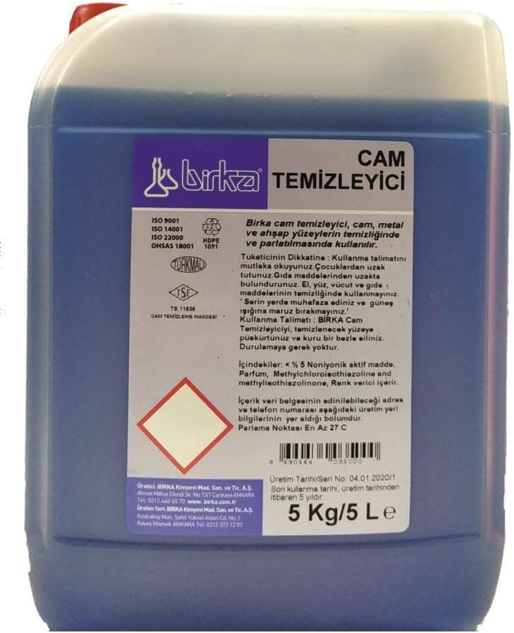 Birka Cam Temizleyici 5KG