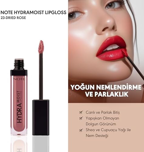 Cosmetics Hydramoist Lipgloss 23 Dried Rose Nemlendirici Dudak Parlatıcısı, Pembe