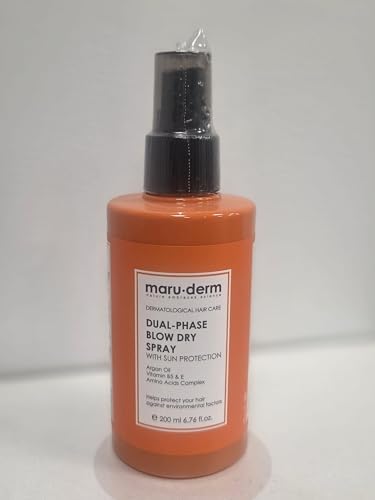 Maruderm Çift Fazlı Isı ve Güneş Koruyucu Saç Spreyi 200 ml