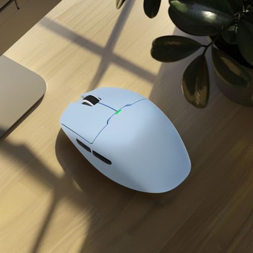 AIGO GM80 PRO Mavi Kablosuz Gaming Mouse - 26000 DPI, Ultra Hafif 48g, PAW3395 Sensör, 3 Modlu Bağlantı