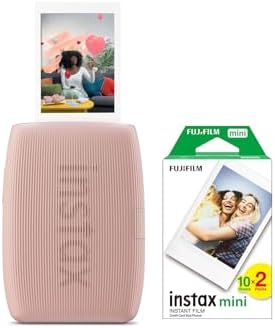 Mini Link 3 Pembe Akıllı Telefon Yazıcısı Ve 20'Li Mini Film