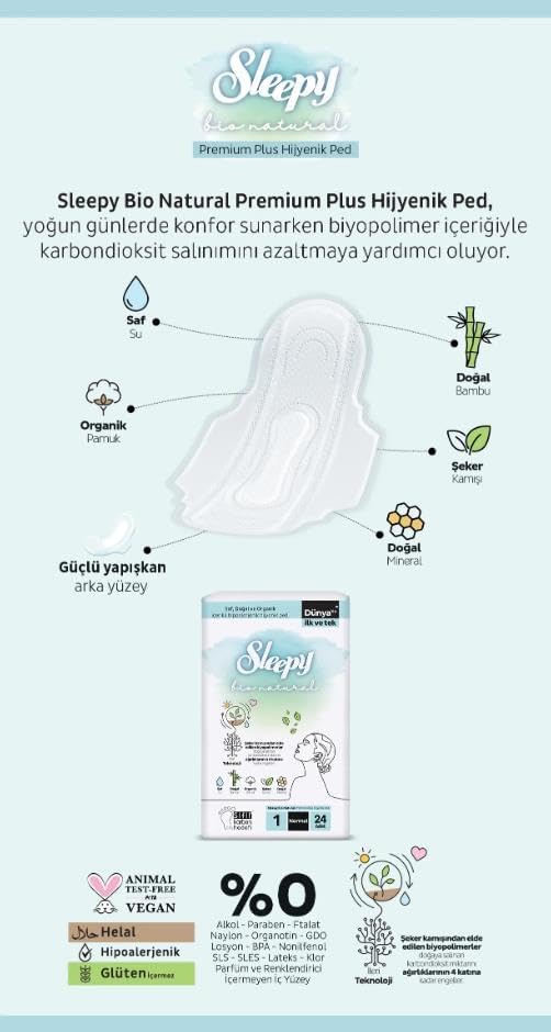 24 AL 20 ÖDE Hijyenik Ped Normal 24'lü Bio Natural ve Rosie