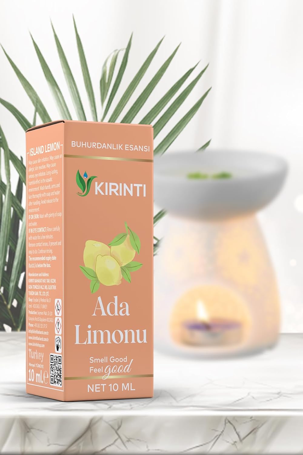 Alternative view of 2000 Ada Limonu Kokulu Buhurdanlık Esansı 10 Ml