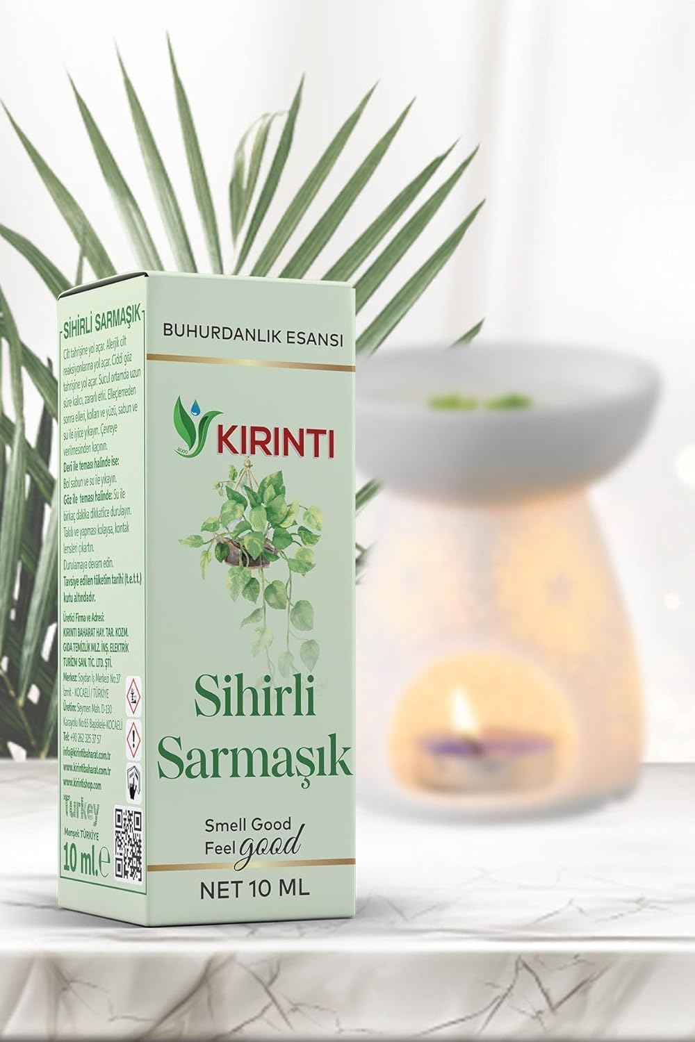 Sihirli Sarmaşık Kokulu Buhurdanlık Esansı 10 Ml