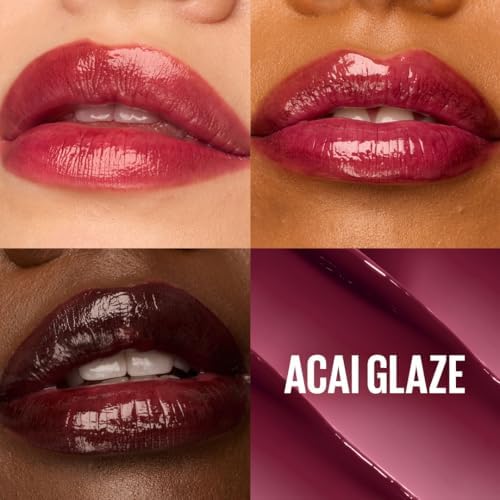 Alternative view of New York Lifter Glaze Shea Yağı ve Hyalüronik Asit içeren Renkli Dudak Balmı - 08 Acai Glaze