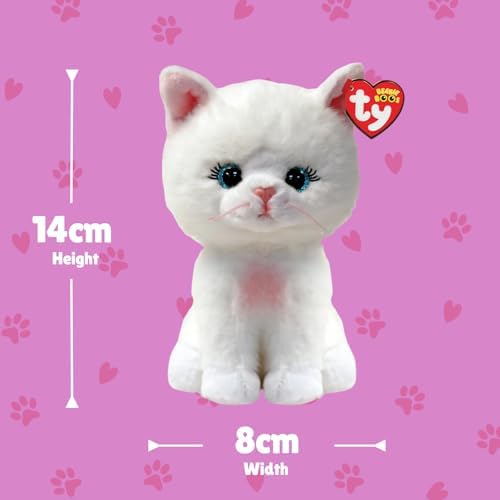 Alternative view of TY Beanie Boos - Amelia Büyük Mavi Gözlü Kedi ve Parıltılı - Büyük Parlak Gözlü Peluş - 15 cm - T37377