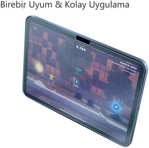 iPad 11. Nesil iPad A16 Ekran Koruyucu 11 inç Şeffaf 9H