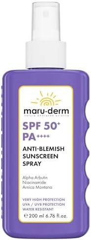 Maruderm SPF 50+ Leke Karşıtı Vücut Güneş Kremi Spreyi 200 ml
