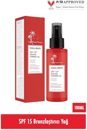 Alternative view of Maru.Derm SPF 15+ Bronzlaştırıcı Güneş Yağı 100 ml