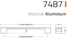 Alternative view of 7414 Modern Kulp Renk 16 Mm Tek Ebat Ssy7414 0016 Gl-Gl