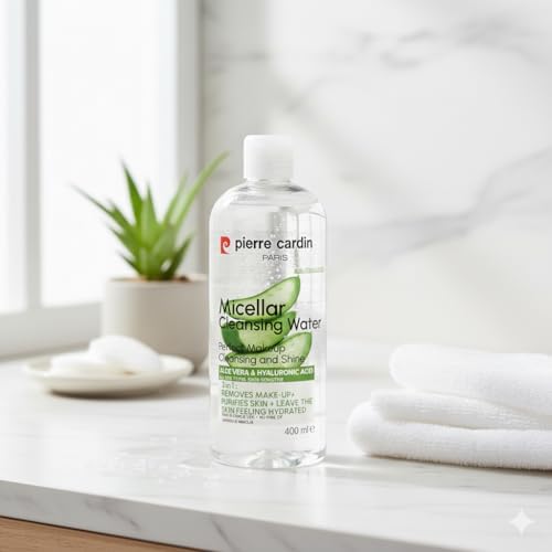 Gently Cleansing Micellar Water with Aloe & Hyaluronic Acid-Makyaj Temizleme Suyu 400 ml