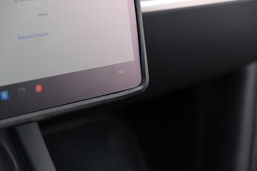 Alternative view of Model Y ile Uyumlu Ekran Koruyucu Silikon Çerçeve (Siyah) | Juniper Uyumlu Değildir