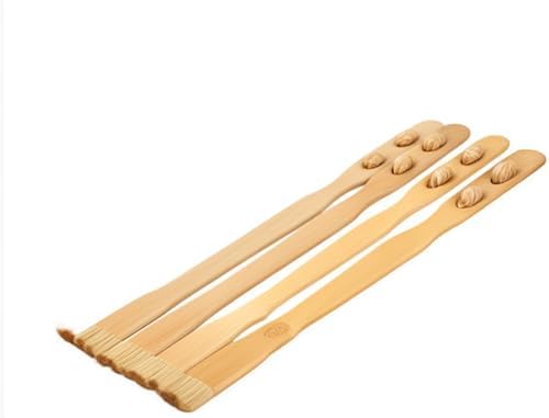 ​ Ahşap Sırt Kaşıma Aleti 47 cm x 4 cm – Doğal Ahşap Masajlı Sırt Kaşıyıcı