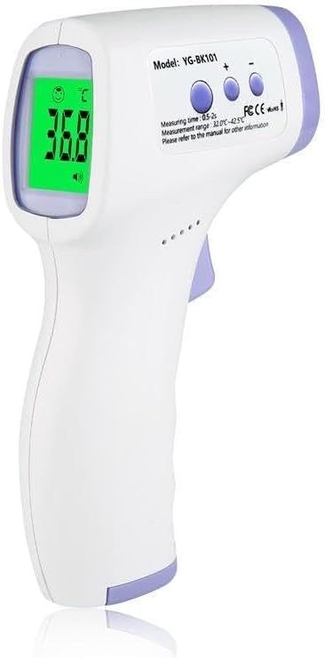 Alternative view of Dijital Temassız Ateş Ölçer Termometre Tabanca Model Hafızalı Pilli Bebek Çocuk Kedi Köpek Ortam Nesne Yemek Havuz