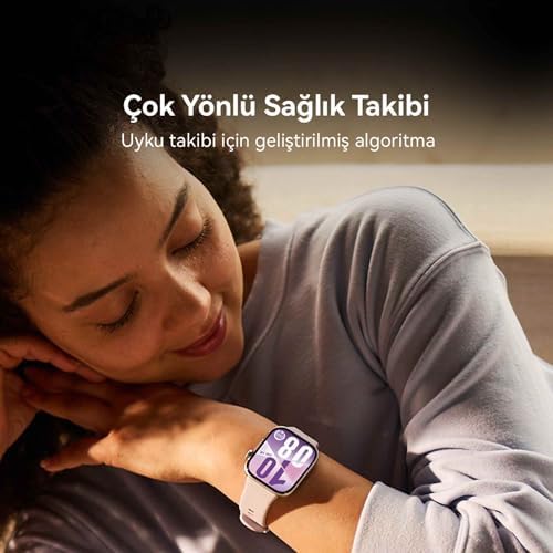 Alternative view of WATCH FIT 4 Akıllı Saat,100+ Spor Modu,Ultra İnce Tasarım,Spor ve Sağlık Takibi,10 Güne Kadar Pil Ömrü, iOS ve Uyumlu, Alüminyum Kasa,1.82” AMOLED Ekran,GPS Destekli Koşu Saati,Siyah