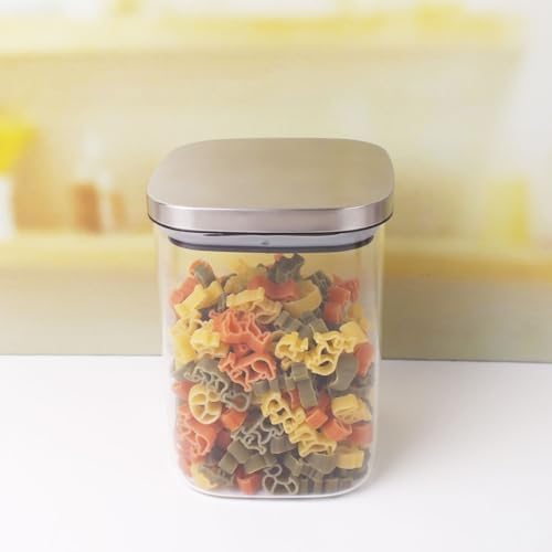 700ml Sızdırmaz Vakumlu Metal Kapaklı Borosilikat Cam Kavanoz – Hava Geçirmez & Dayanıklı Gıda Saklama Kabı (10cm x 13cm)