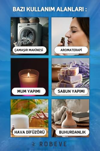 Uçucu Yağ Esansiyel Yağ Uçucu Koku Yağı Buhurdanlık Yağı Hava Nemlendiriciler Için Uçucu Yağı Difüzör Esansı Aromaterapi Yağı Hava Nemlendirici 10 ml (10ML, Pudra)