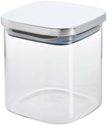 Alternative view of 450ml Sızdırmaz Vakumlu Metal Kapaklı Borosilikat Cam Kavanoz – Hava Geçirmez & Dayanıklı Gıda Saklama Kabı (10cm x 10cm)