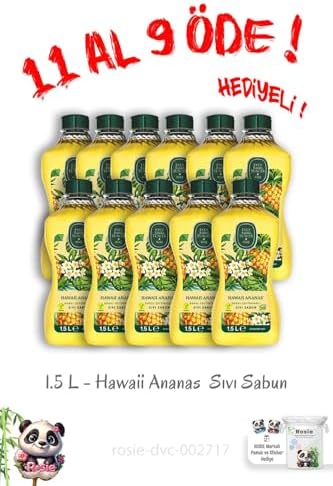 11 Al 9 Öde Hawaii Ananas Sıvı Sabun 1.5 L