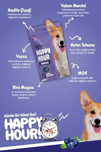 Reflex Happy Hour Sakinleşmeyi Destekleyici Köpek Ödül Mamasi 60 Gr 2li paket