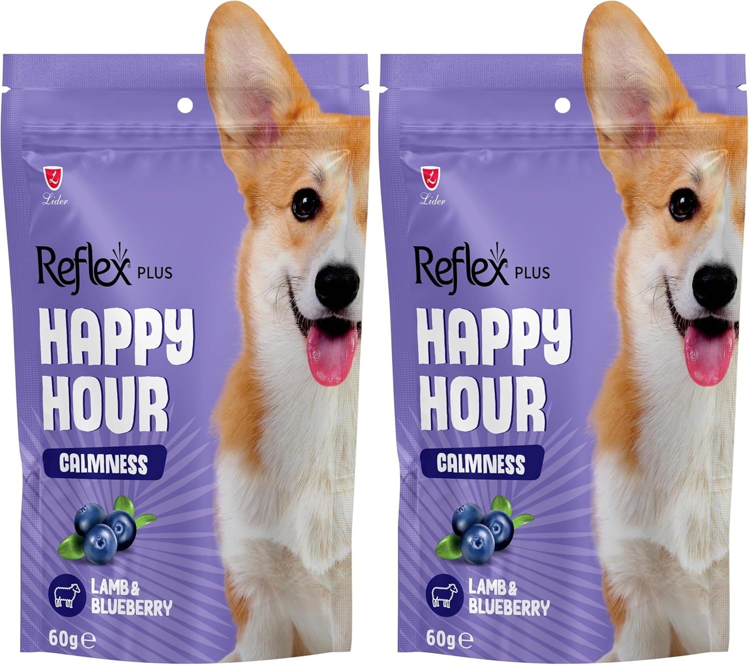 Alternative view of Reflex Happy Hour Sakinleşmeyi Destekleyici Köpek Ödül Mamasi 60 Gr 2li paket