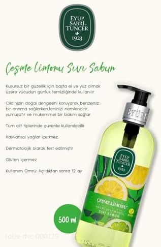 Alternative view of 9 AL 7 ÖDE Çeşme Limonu Sıvı Sabun 500 ML ve ROSIE Hediyeli