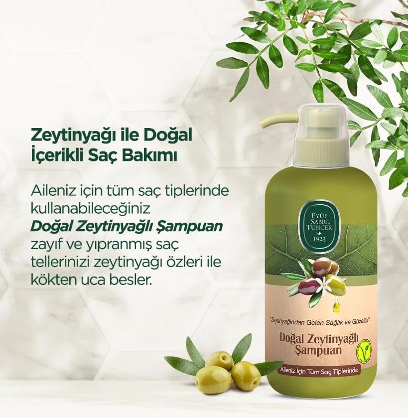 Alternative view of 600 ML Zeytinyağlı Şampuan X 3 ve ROSIE Hediyeli