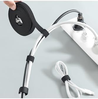 Alternative view of Yapışkanlı Cırt Cırt Kablo Düzenleyici 5 Metre Kablo Düzenleme Organizer Bant Ev Ofis ve Araç İçin Pratik Çözüm