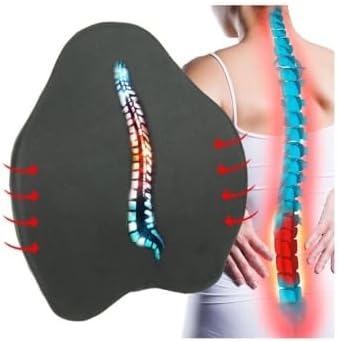 Visco Elastik Bel Destek Yastığı – Anatomik Tasarımlı Ofis ve Araç İçi Sırt Minderi | Ergonomik ve Konforlu Bel Desteği