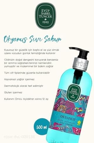 9 AL 7 ÖDE Okyanus Sıvı Sabun 500 ML ve ROSIE Hediyeli