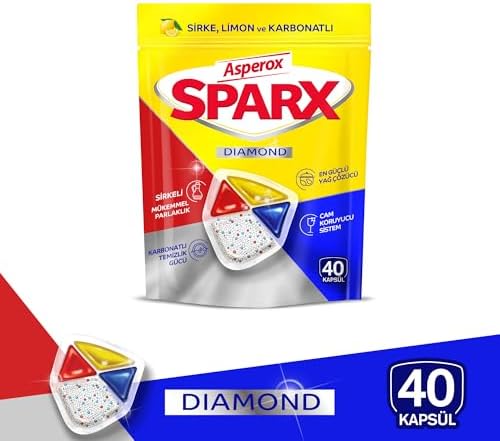 Asperox Sparx Bulaşık Makinesi Kapsülü 40 Adet