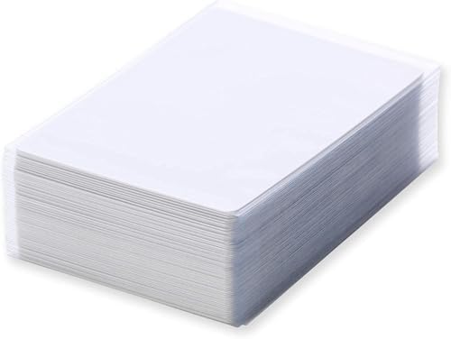 100 Adet Yumuşak Kart Kılıfı | Soft Sleeves | Oyun ve Kartları için Şeffaf Kart Kılıfları