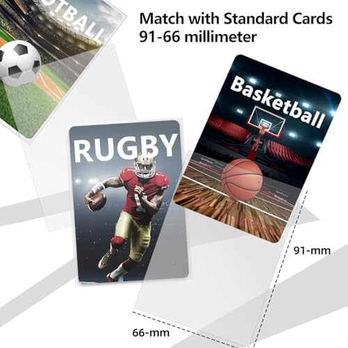 Alternative view of 100 Adet Yumuşak Kart Kılıfı | Soft Sleeves | Oyun ve Kartları için Şeffaf Kart Kılıfları