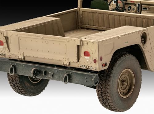 Alternative view of HMMWV M1097A2 Model Kit