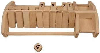 Alternative view of Ahşap Matematik Öğrenme Oyunu, 2 Kişilik, Toplama İşlemi Kartları, Sayı Blokları