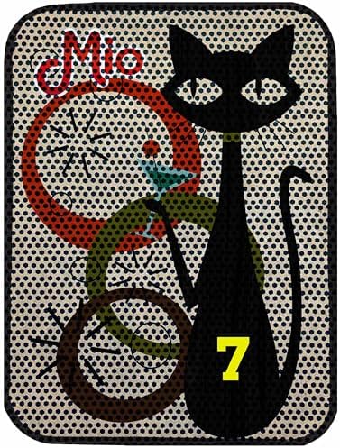 Mio Baskılı Elekli Paspas, 45 x 60 cm